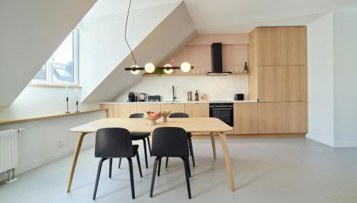 Style pur - Designer-Wohnung in Top-Lage im Zentrum! - Bis zu 3 Personen - Waschmaschine - gratis WLAN - Marvin Jeske Retreats - Foto 2, stove, toaster