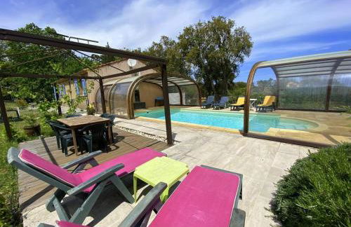 Maison au calme piscine mer au coeur de la nature U Nuciolu - Foto 6