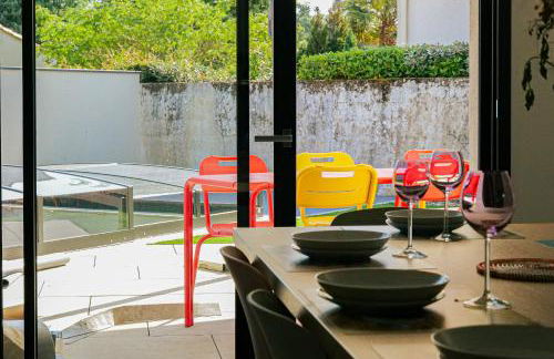 Villa des Hérondais avec piscine - idéal familles - 8 personnes - Foto 43