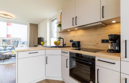 BeltBlick 24 – Moderne Ferienwohnung mit Dachterrasse und Meerblick! - Foto 15
