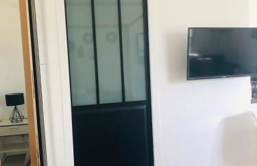 Bel Air Studios-Terrasse couverte-Jardinet-Vue Pont de Normandie-Parking privé - Foto 16