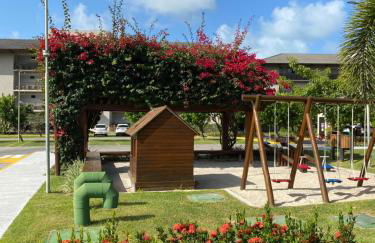 Apto Beira Mar Térreo com área gourmet Praia de Muro Alto - Foto 50