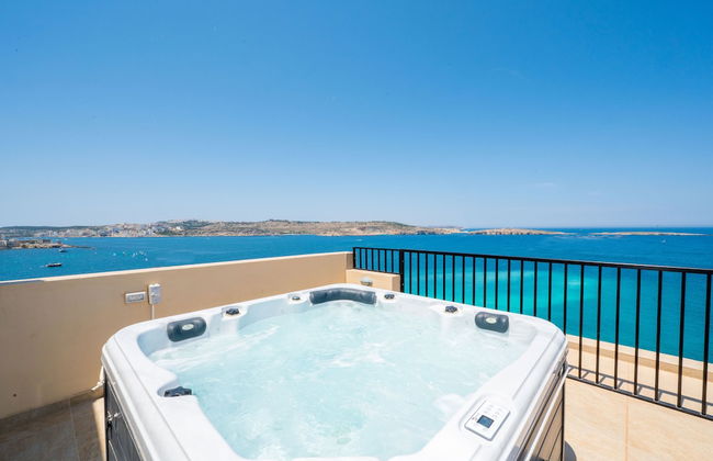 Islet Seafront Penthouse with Hot tub - Foto 18