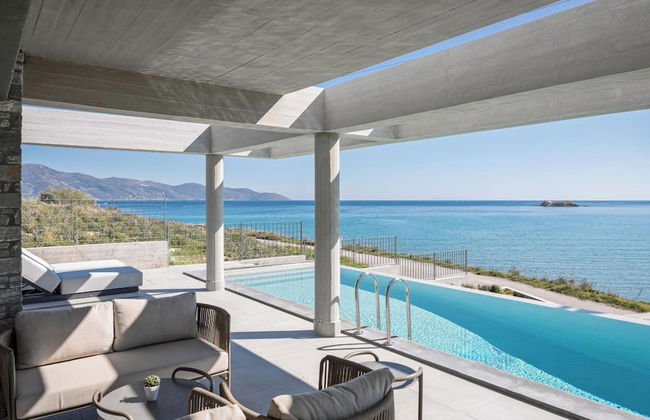 Luxurious Seafront Villa Karystos - Foto 8