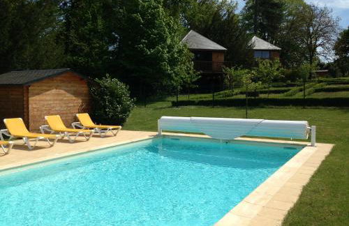 Cabane avec Jacuzzi privatif du Manoir du Parc - Adults only - Foto 37