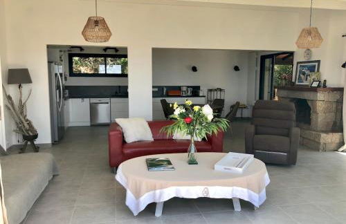 Corse villa sea view 180 AC 4 bedeooms sleeps 10 - Foto 10