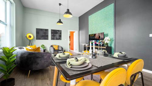 Spacious Stylish Apartment - City Centre - Secure Parking - 1SH - Foto 2