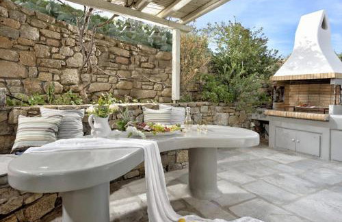 Villa Mon Rêve with Private Jacuzzi "5-minute walk - Ornos beach" - Foto 23