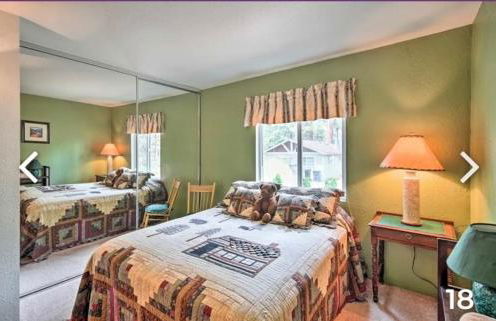 Spacious cozy chalet huge deck over seasonal creek - Foto 22