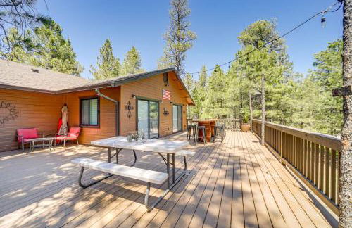 Fire Pit and Trail Access Spacious Happy Jack Cabin - Foto 28