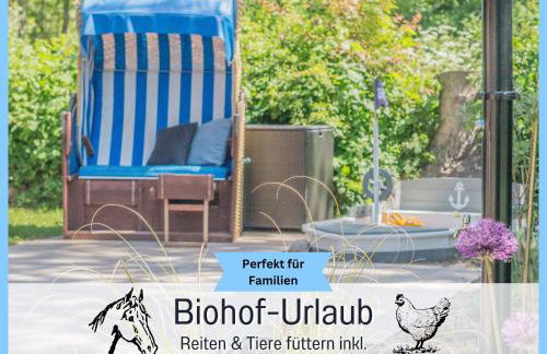 Bio Ferienhof Wichtelweide - Ferienhaus Lee - mit Sauna - Foto 1