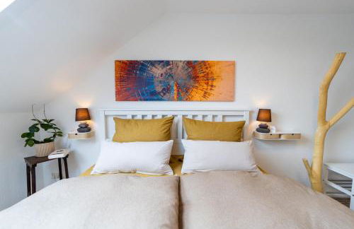 Schloßberg-Domizil mit Weitblick - Arbeitsplatz, Balkon, Netflix, Badewanne & Yogamatte - Foto 6