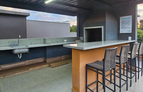 Flat Bonito Village, localização central, piscina - Foto 20