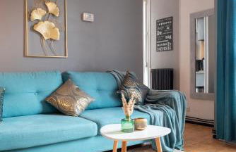 Grand T2 à 8mn de Lille et Stadium Terrasse et parking privé - Foto 9