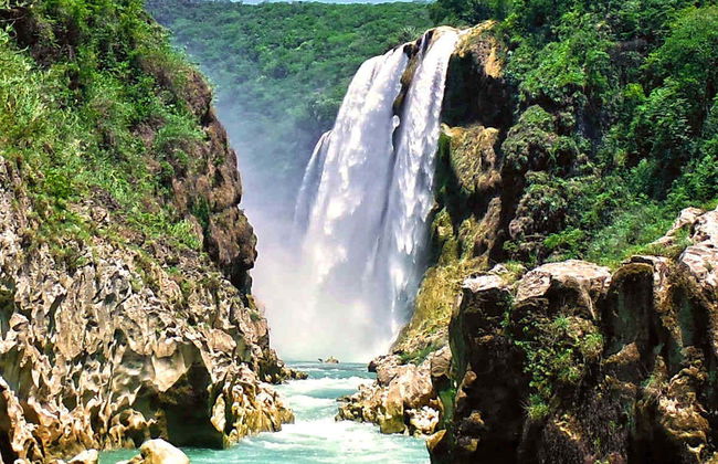 Giro in canoa alla Cascada de Tamul - Foto 4