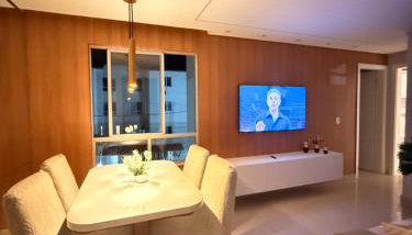 Apartamento 100 metros da praia com piscina - Foto 3