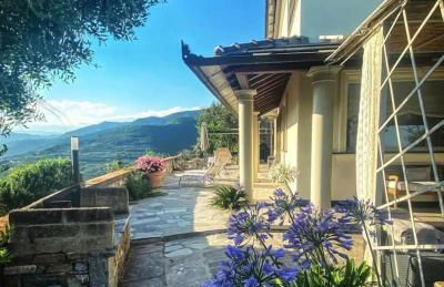 Villa con Piscina, Ac nelle 2 camere da letto, Palestra e vista su mare e monti - Foto 13