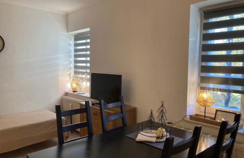 Alter Gutshof Kromlau Direkt am Schloss und Rhododendronpark, Terasse und Parkplatz - Foto 4