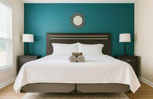 Pool gym BBQ modern apt near theHeights - Foto 7