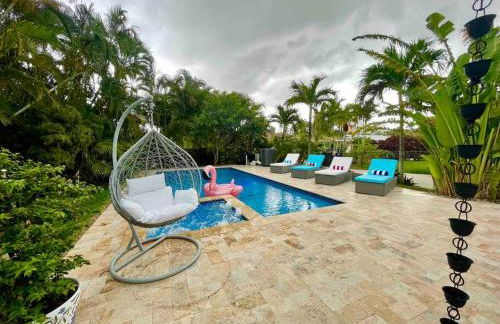 MIAMI Art Villa Heated Saltwater Pool with SPA EV - Foto 59