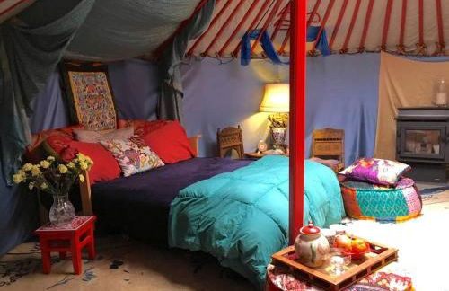 Authentic Mongolian Yurt for a Serene Healing Retreat in Saratoga Springs, New York - Foto 7