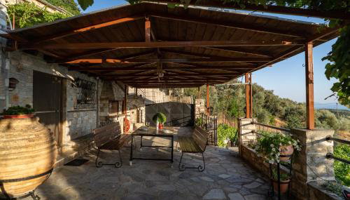 Mirabilia Mountain Villa with a sea view - Foto 3, Garden, Garden view, furniture