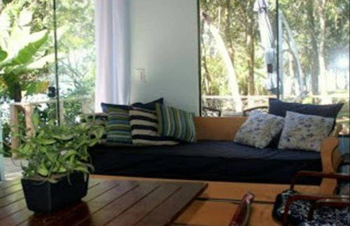 Casa Costa na beira da Lagoa acesso trilha ou barco - Foto 5