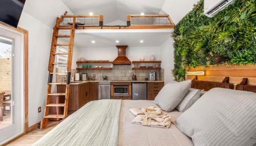 Romantic Luxury Retreat hot cold pool & sauna - Foto 3, pet friendly, minibar