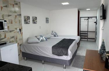 Loft 107 com Ar no bairro Muquiçaba, bem localizado para negócios e fácil acesso para todas as praias e montanhas da cidade - SEM vaga de garagem - Foto 4