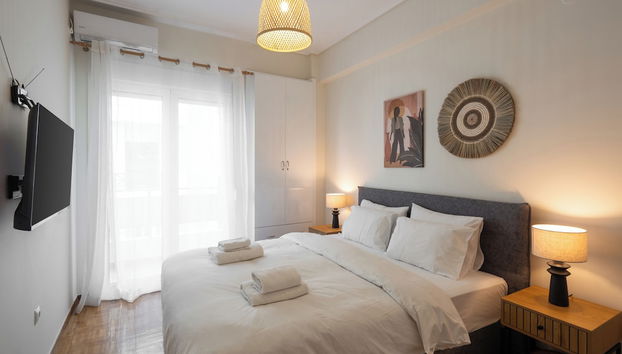 Luxury Comfort in Pagrati - 5 min to Varnava Square - Foto 2, Habitación