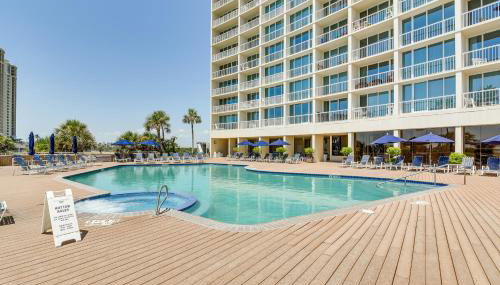 Pool and Beach Access Oceanfront Galveston Condo - Foto 2