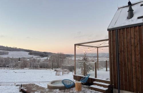 WymarzONE domki- z prywatnymi jacuzzi i kominkiem - Foto 37