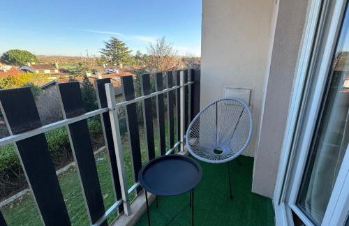 Small Bubble in Toulouse, France T2-Parking-1KmMetro-WiFi-Cosy - Foto 6