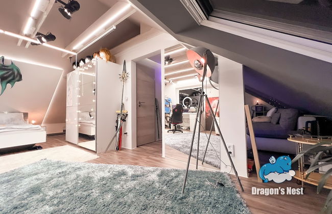 Dragons Nest: Cozy & Modern Attic Loft Nuremberg - Foto 37
