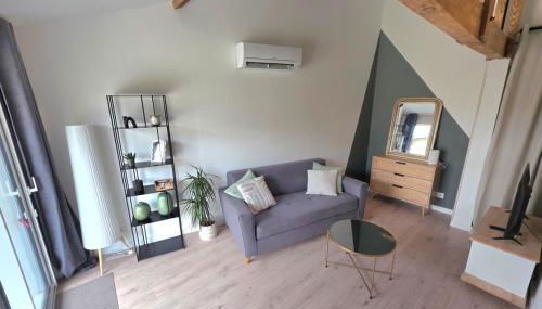Logement neuf tout équipé, climatisé avec terrasse, barbecue, proche du bourg et des plages océanes, WIFI, linge et ménage compris - Foto 3