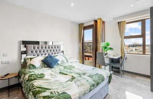 Modern Studio with Balcony Godino Hotel Ilford - Foto 5