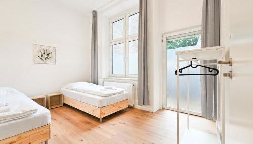 Tolstov Apartments - 2 Zimmer Wohnung mit Terrasse - 25 Min Messe DUS - Foto 5, towels, wardrobe