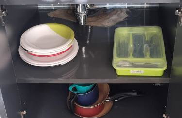 Apto completo, totalmente equipado, com um quarto - sem garagem - não são permitidas visitas - Foto 7