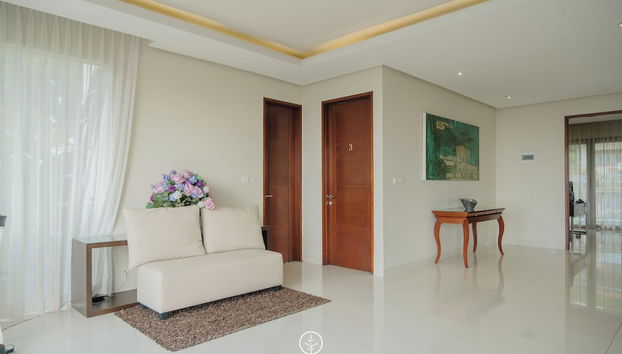 Zona de estar del vestíbulo