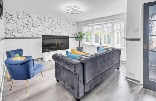 Stylish 3 bed in great location - BTA Homes Serviced Accommodation Wolverhampton - Foto 16