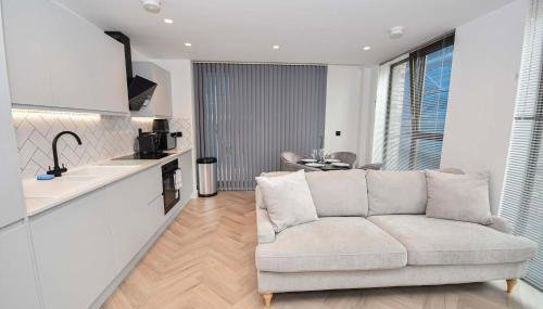 Modern 2 Bed Flat in Central Manchester w Balcony - Foto 4