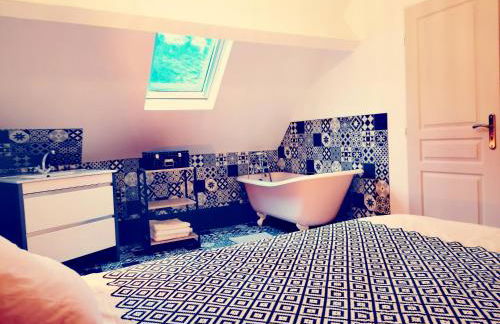 Maison charmante près des jardins de Monet avec jardin clôturé. - Foto 8