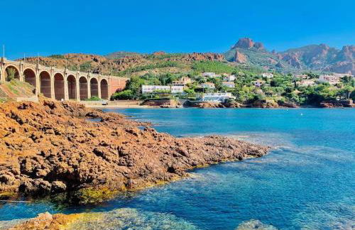 Vue exceptionnelle - 4 pers. jardin clim parking - Foto 1