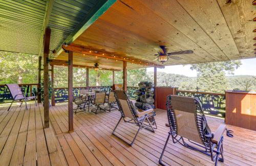 Just a Cast Away Cassville Cabin with Covered Deck - Foto 25