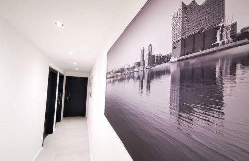 HH 01 by ROCKCHAIR - SUPERHOST Status - Modernes Apartment mit sonnigem Balkon & premium Boxspringbetten in Winterhude - Hamburg Top Geheimtipp - Foto 12