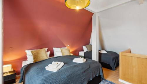 maremar - Design-Maisonette am Holzmarkt - Luxus Boxspringbetten - Arbeitsplatz - Loggia - Foto 4, towels