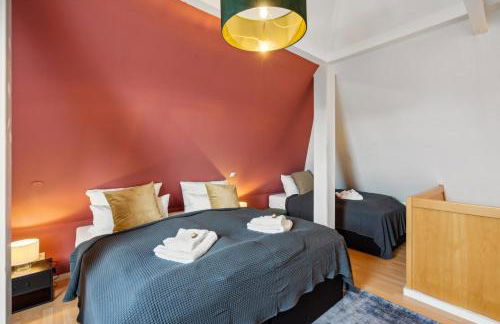 maremar - Design-Maisonette am Holzmarkt - Luxus Boxspringbetten - Arbeitsplatz - Loggia - Foto 4