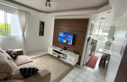 Apto na Praia João Rosa com vista Panorâmica para o Mar! 2 quartos, 2 camas de casal - Foto 3