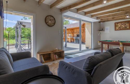 Gîte de groupe avec salle de jeux, jardin 4000m², proche forêt de Chandelais et Zoo de la Flèche - FR-1-622-56 - Photo 19