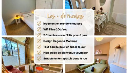 Grand RDC 6 Pers Arras Stationnement gratuit - Foto 3